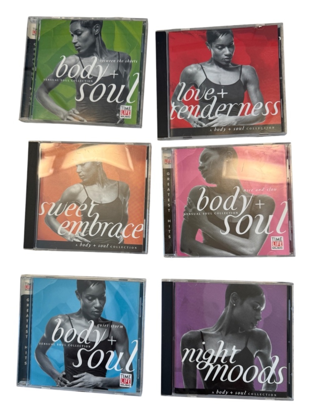Time Life Body & Soul Collection 6 CD Lot R & B soul Music